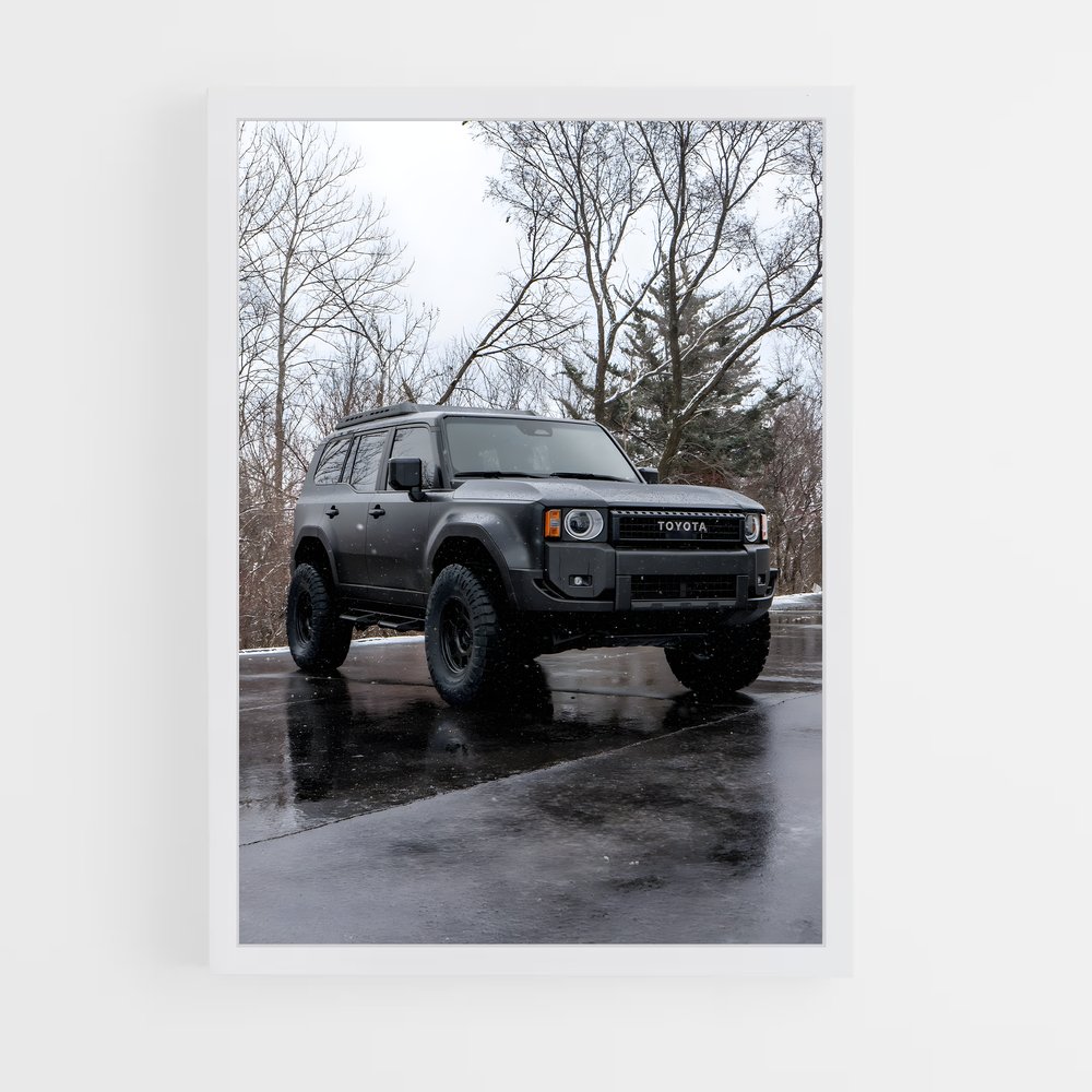 Poster Pluie Mécanique – affiche Toyota (vue 3)